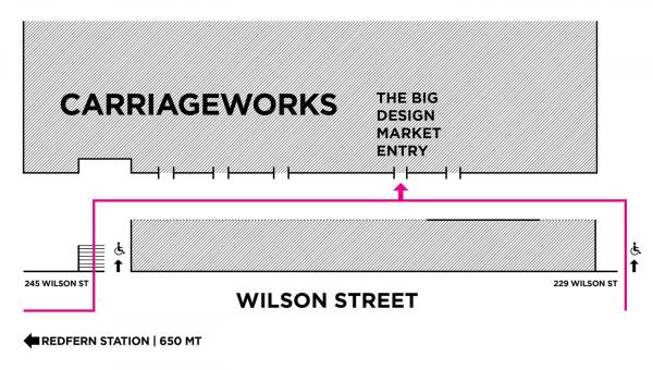 Carriageworks Site Map